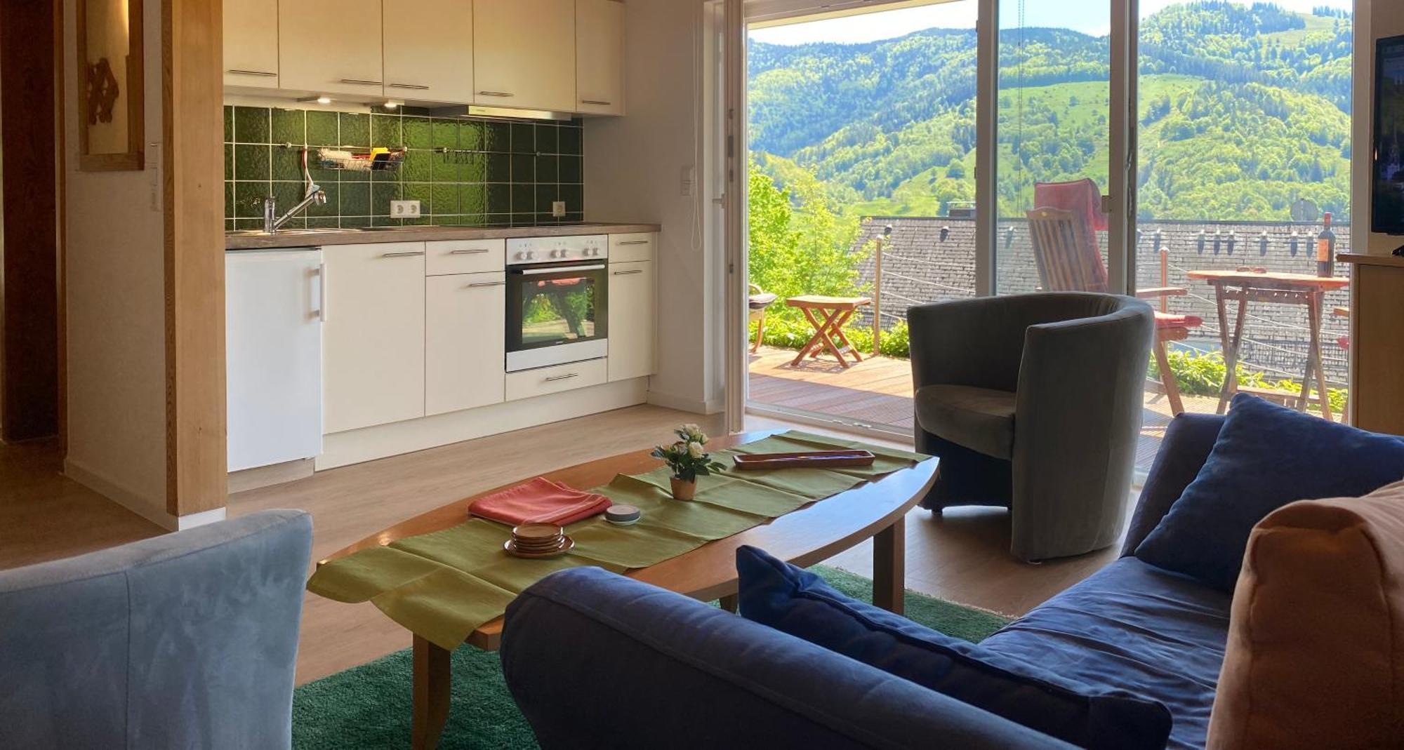 Ferienwohnung Traumblick Schönau im Schwarzwald Dış mekan fotoğraf