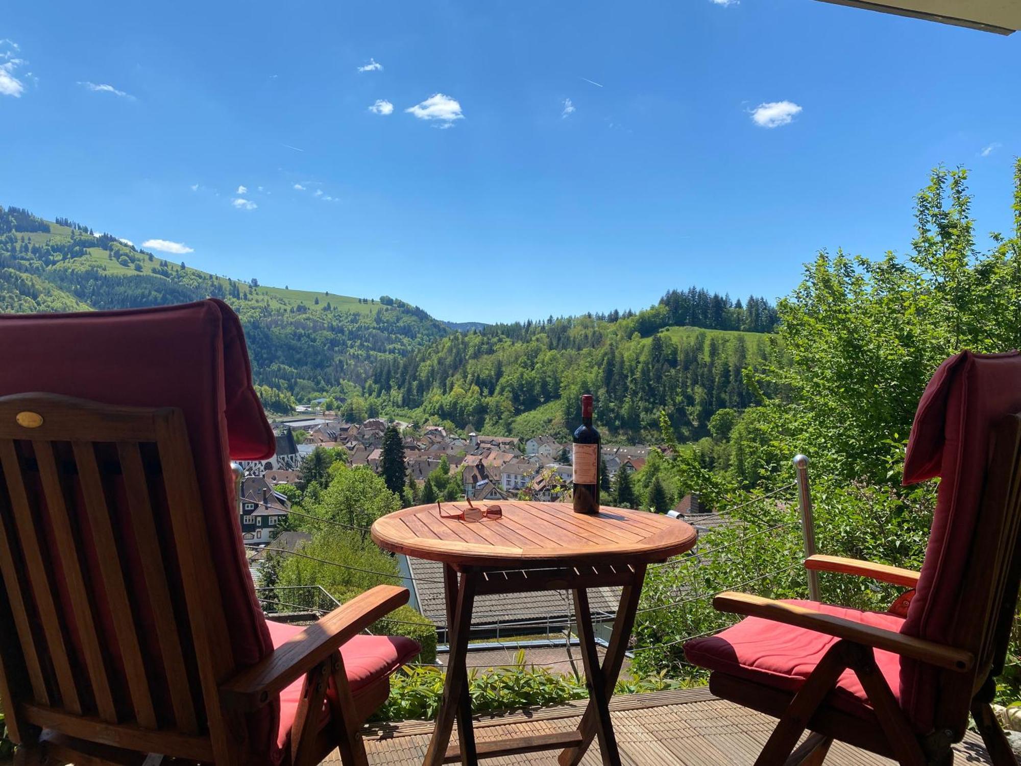 Ferienwohnung Traumblick Schönau im Schwarzwald Dış mekan fotoğraf